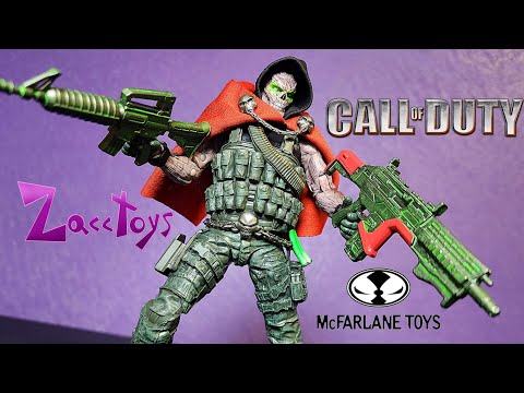 Видео: Обзор фигурки Call of Duty: Burned Spawn от McFarlane Toys!