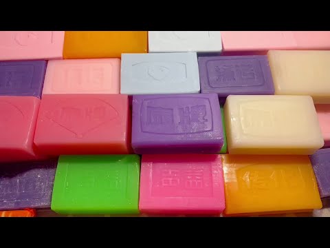 Видео: ASMR Soap cutting | Soap Carving|Резка мыла | ASMR