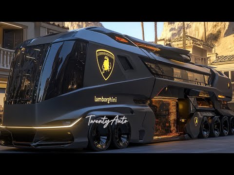 Видео: ВНУТРИ автодома Lamborghini 2026 года — самого экзотического автодома из когда-либо построенных!