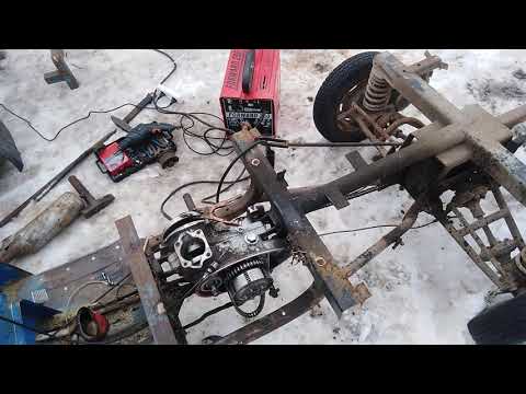 Видео: Двигатель от мотоблока на муровей