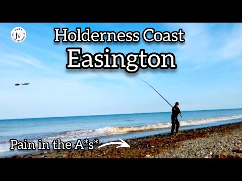 Видео: Морская рыбалка в Великобритании 2025 | Рыбалка на пляже в Изингтоне