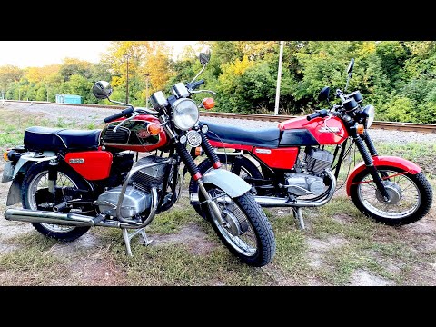 Видео: Ява 638 VS Ява 634 Покорители Вечерних Дорог! Jawa 350