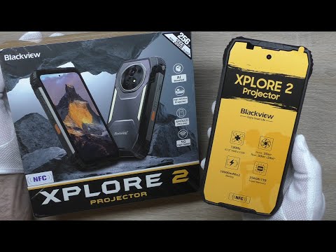 Видео: Распаковка Blackview XPLORE 2 Projector 🎦