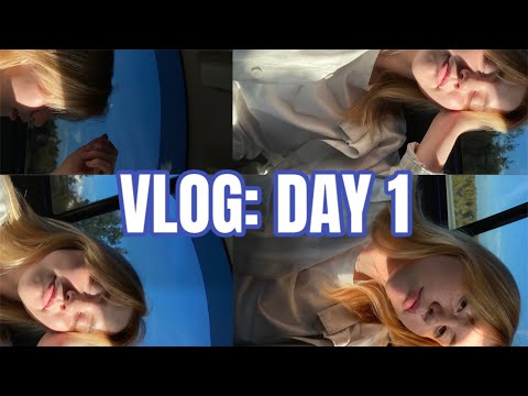 Видео: СТУДЕНЧЕСКИЙ ВЛОГ: DAY 1