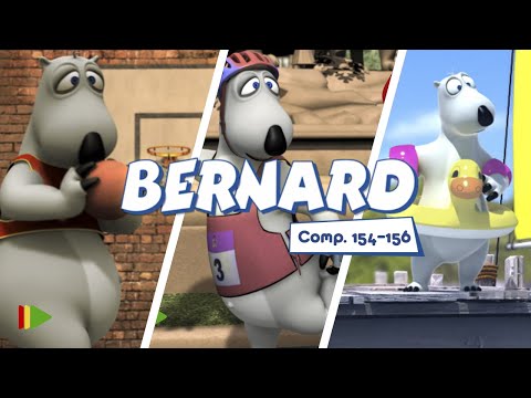Видео: Бернард - 154-156 | Compilation  | Мультфильмы |