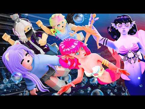 Видео: КАК СПАСТИ РУСАЛКУ ОТ ЕЁ ЗЛОЙ СЕСТРЫ?! Roblox SAVE LITTLE MERMAID!