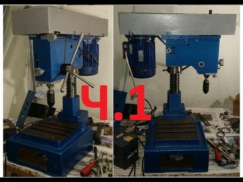 Видео: Сборка настольного вертикально сверлильного усиленного 2М112 ч.1 (введение)