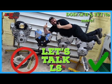 Видео: Удаление DOD/AFM и VVT на платформе GM LS: обзор! Советы и подсказки!