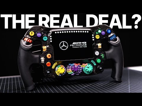 Видео: Это САМЫЙ ПОДЛИННЫЙ руль F1 из всех? | ОБЗОР Sim-Lab x Mercedes-AMG F1