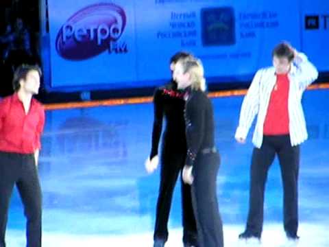 Видео: "Короли льда" (Плющенко-Ламбьель-Жубер-Вейр)