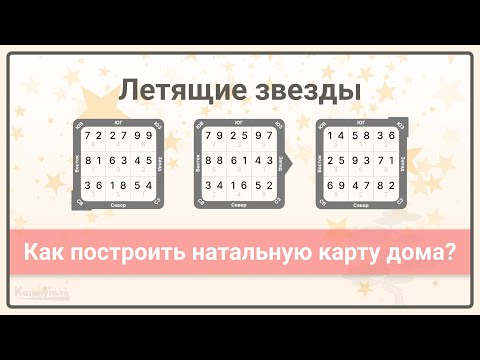 Видео: Как построить натальную карту Летящих Звезд Фен Шуй?
