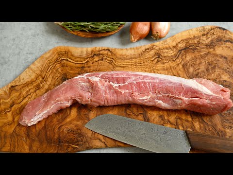 Видео: Я научился этому трюку в ресторане! Самый вкусный рецепт свиной вырезки!