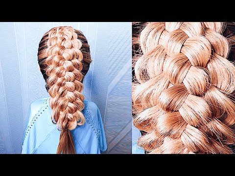 Видео: КОСА из 7 ПРЯДЕЙ с ПОДХВАТАМИ. САМЫЙ ПОДРОБНЫЙ Урок! How To: Six (7) Strand Braid