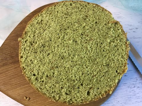 Видео: Такого бисквита вы точно не пробовали! ГОТОВЫ! Базиликовый бисквит! Влажный, Сочный и Очень Вкусный