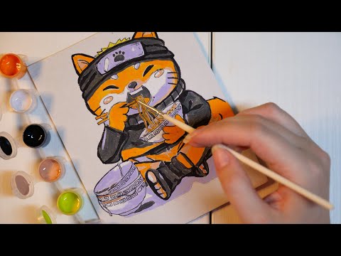 Видео: АСМР Рисование по номерам и шепот 🎨 ASMR Whisper and Drawing by numbers