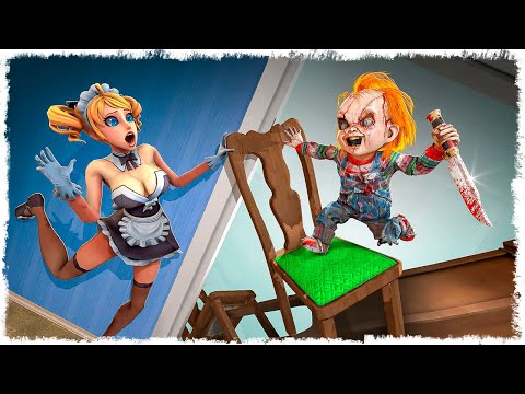 Видео: ГОРНИЧНАЯ vs МАНЬЯК ЧАКИ!!! УГАРНЫЕ ПРЯТКИ В CS2!!!