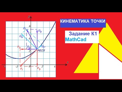 Видео: Кинематика точки  Задание К1