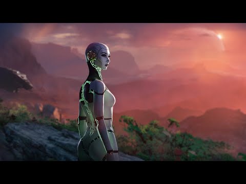 Видео: Stranded: Alien Dawn - Robots and Guardians - Спасаем андроида!