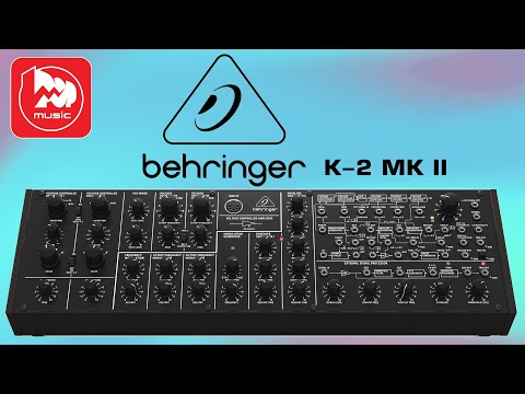 Видео: Синтезатор BEHRINGER K-2 MK II - аналог Korg MS-20
