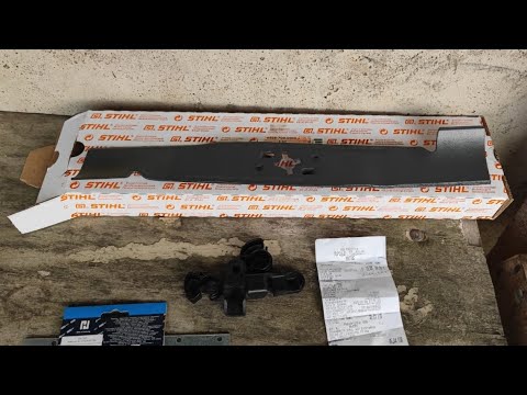 Видео: Стоимость ножа Stihl RM 448 TX и прочее.