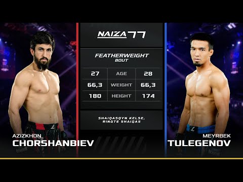 Видео: Жесткая РУБКА! ОНИ БИЛИСЬ ДО КОНЦА! MEREIBEK TULEGENOV vs AZIZKHAN CHORSHANBIEV