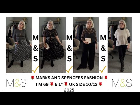 Видео: ✨ Рождественские повседневные коллекции M&S и примерка | Праздничная мода для женщин старше 50 лет ✨