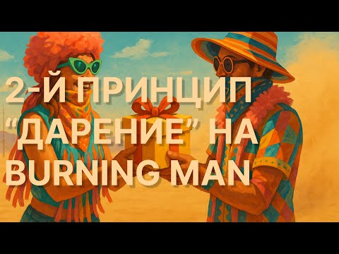 Видео: 2-й принцип Burning Man / "Дарение"