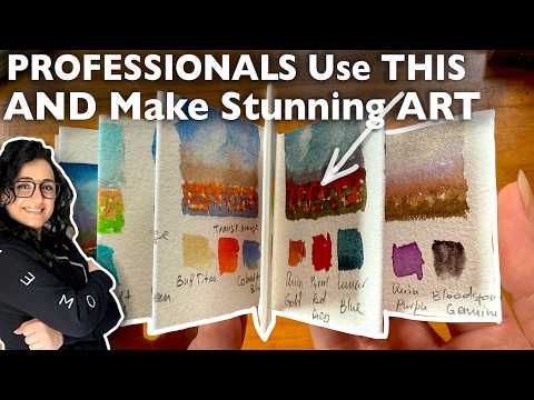 Видео: ❗️Акварелисты Pro-SECRET используют ✦МОДИФИЦИРОВАННУЮ ТРИАДНУЮ ПАЛИТРУ для мгновенной гармонии + ...