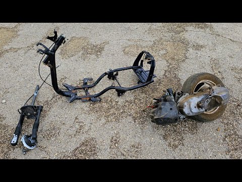 Видео: Yamaha Jog - Часть 2: Начало сборки