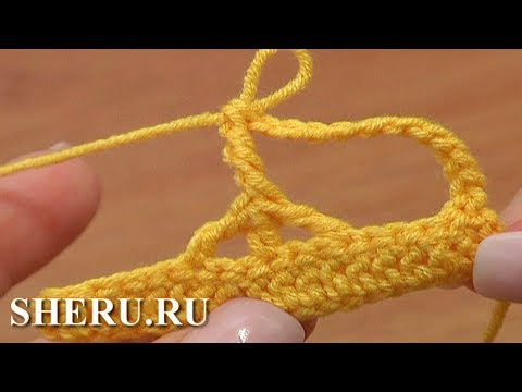 Видео: Как вязать комплексный или сложный столбик. Азы крючком Урок 26