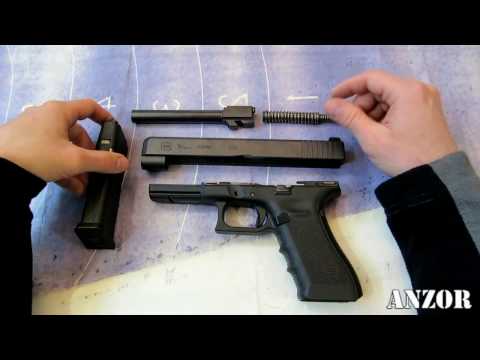 Видео: Glock 34 разборка, сборка и чистка ПИСТОЛЕТА