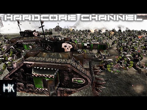 Видео: Warhammer 40 000 Soulstorm No Limit Mod RT - 1v3 Orks vs Tau Предел возможного