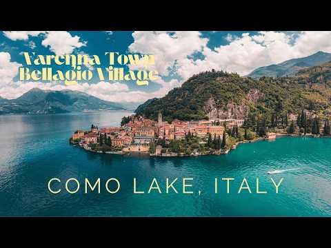 Видео: 🇮🇹 Озеро Комо – Полюбуйтесь Удивительной Красотой Варенны и Белладжио, Италия ⛵🌄