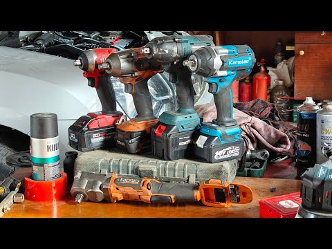 Видео: Реальные цифры разных гайковертов #ridgid #milwaukee #heimerdinger #kamolee