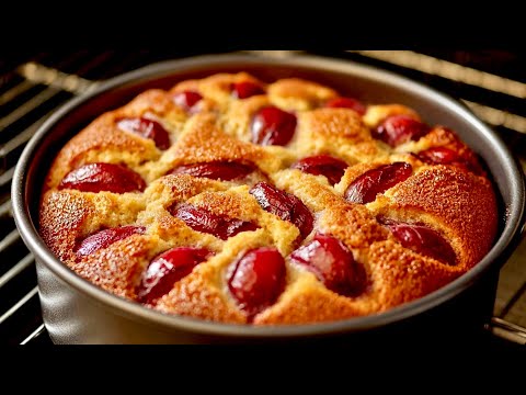 Видео: Сливовый пирог😋 по рецепту швейцарской бабушки! Такой вкусный и нежный!