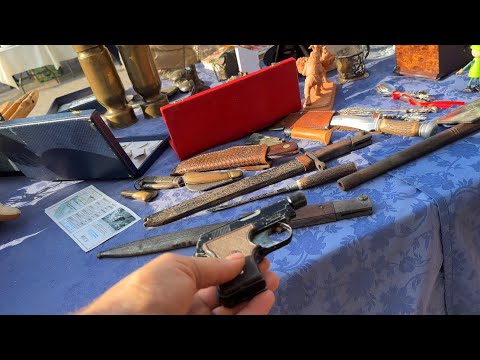 Видео: Барахолка в Италии.Интересная покупка