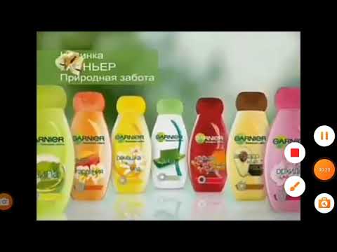 Видео: Реклама шампуня и бальзама-ополаскивателя для волос от Garnier Ultra Doux Природная забота 2010-2014