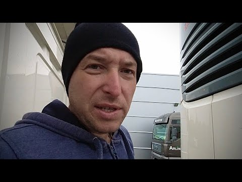 Видео: 77. Прицеп-рефрижератор "SCHMITZ". Установка температуры и включение. Подключение к сети на пароме.