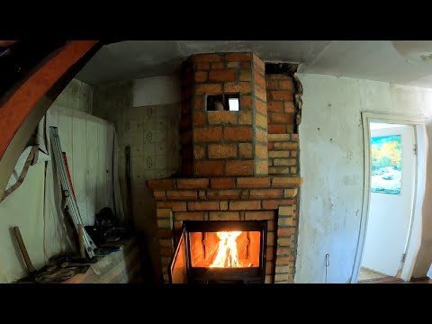 Видео: строим камин с чугунной топкой