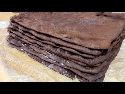 Видео: Ինչպես պատրաստել Միկադո տորթի լիստեր / Торт Микадо