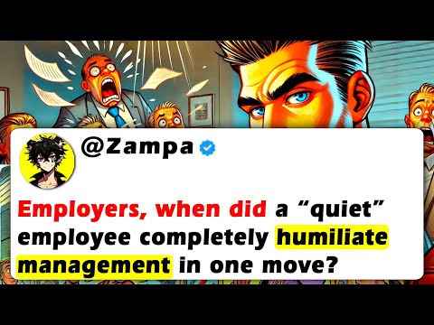 Видео: Работодатели, когда «тихий» сотрудник одним движением полностью унизил руководство?