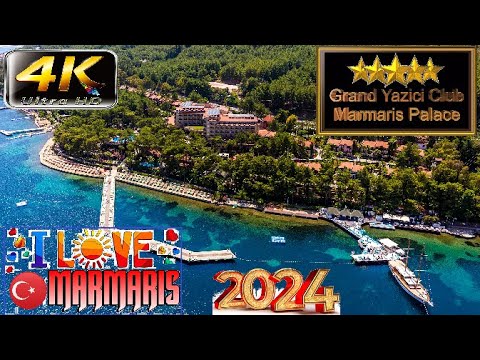 Видео: 4K GRAND YAZICI CLUB MARMARIS PALAC  2024 ЛИЧНОЕ МНЕНИЕ GOOD BEACH RESORT MUGLA TURKEY