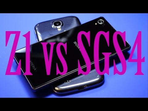 Видео: Xperia Z1 vs Galaxy S4: обзор-сравнение [Mobiltelefon.ru]