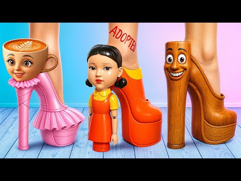 Видео: Меня удочерила Балерина Капучино! Мои родители супергерои!