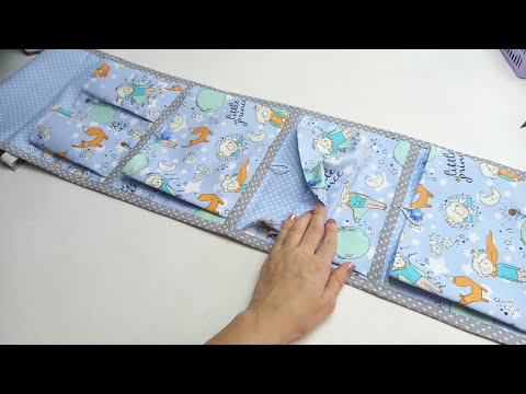 Видео: Как сшить кармашки для детского сада