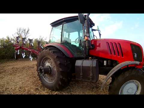 Видео: Беларус 2022 ploughing