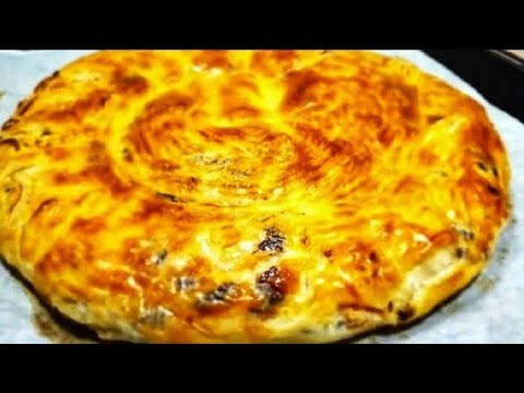 Видео: Мука+Вода и Зелень!!! ВКУСНЕЕ ВСЯКИХ ЧЕБУРЕКОВ‼Потрясающее лепёшки с зеленью