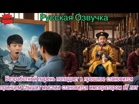 Видео: Безработный парень попадает в прошлое становится принцем слышит мыслии становится императором в7 лет