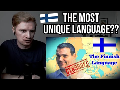 Видео: Реакция на финский язык