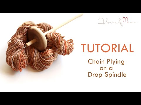 Видео: Цепь, нанизываемая на падающий шпиндель.